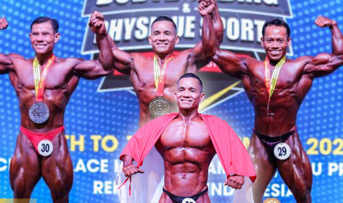 Atlet India Raih Emas di Ajang Bodybuilding Dunia di Batam, Indonesia